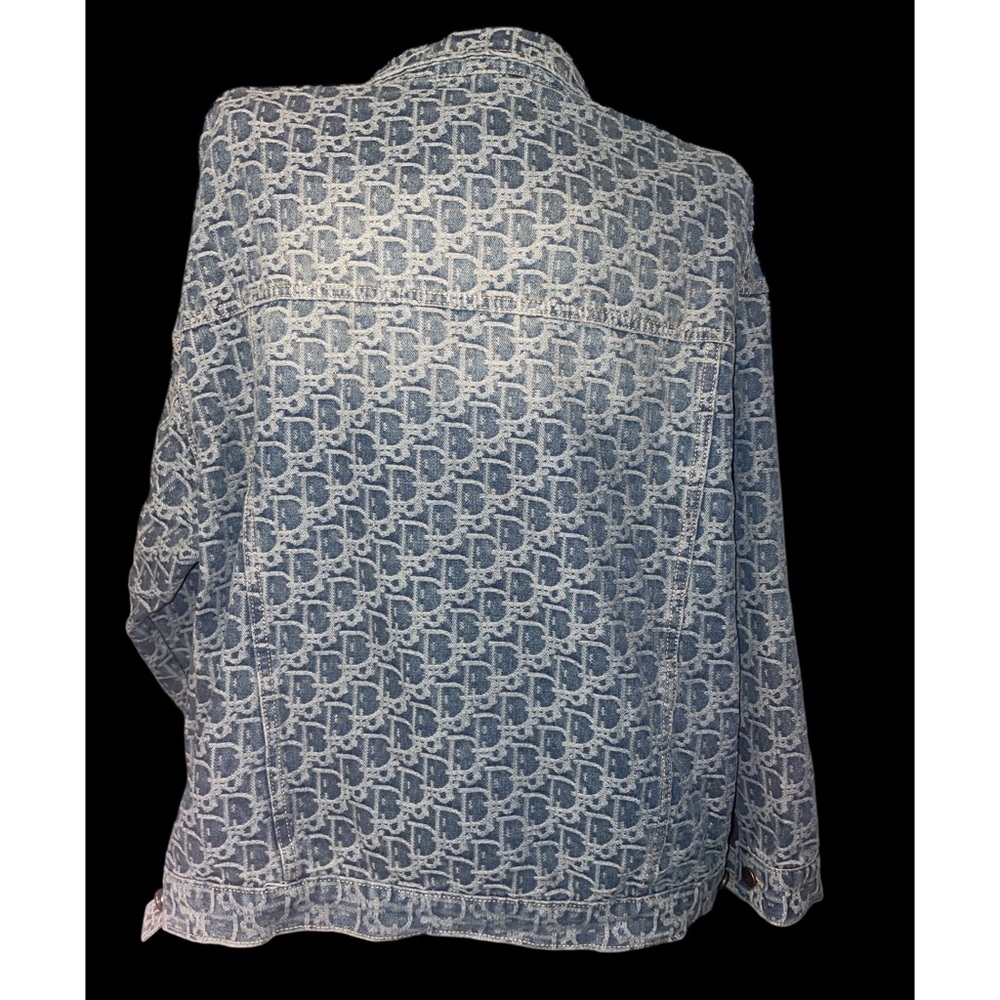 Dior Blue Patterned Jacket - Picture 2 of 4